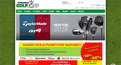 Desktop Screenshot of golfshop.fi