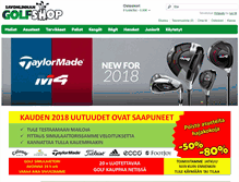 Tablet Screenshot of golfshop.fi